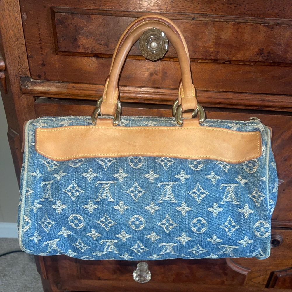 💕SOLD💕Louis Vuitton denim speedy - Picture 3 of 14